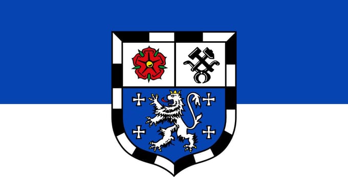 Vlag Saarbrücken 100x150cm