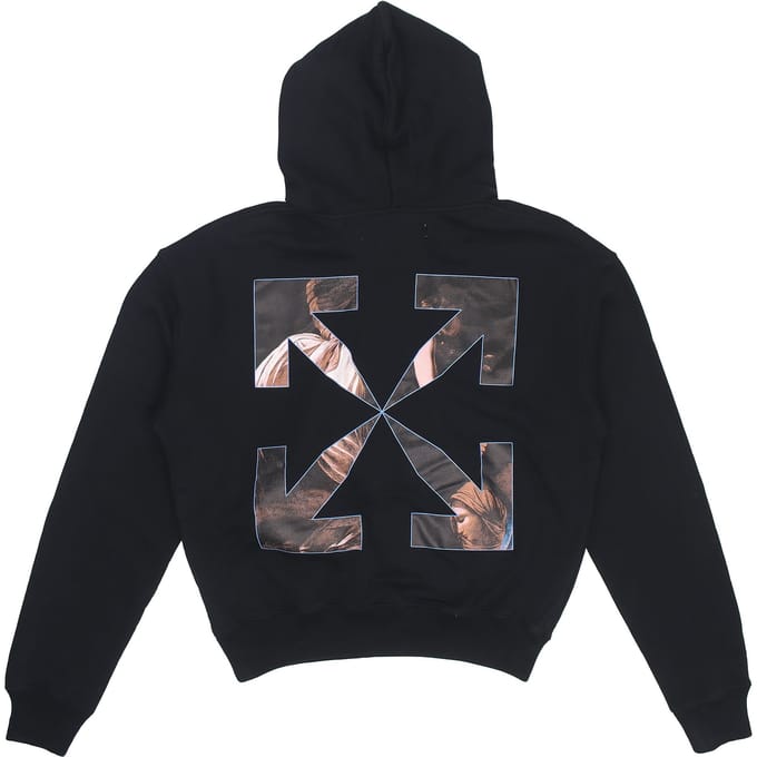 OFF WHITE Caravaggio Engel Over Hoodie OMBB037E20FLE0041010 M gray