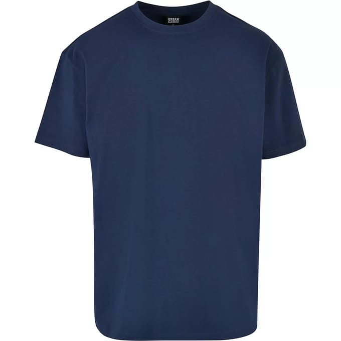 Urban Classics - Heavy Oversized Heren Tshirt - M - Donkerblauw