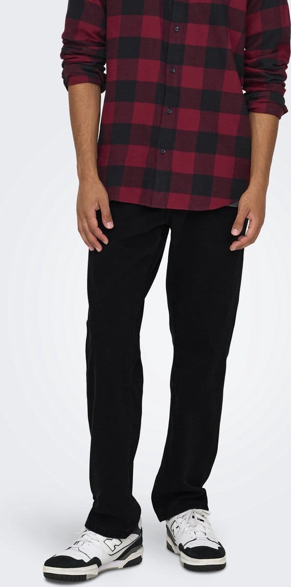 ONLY & SONS Regular fit ONSEDGE Mid waist Straight fit Jeans
