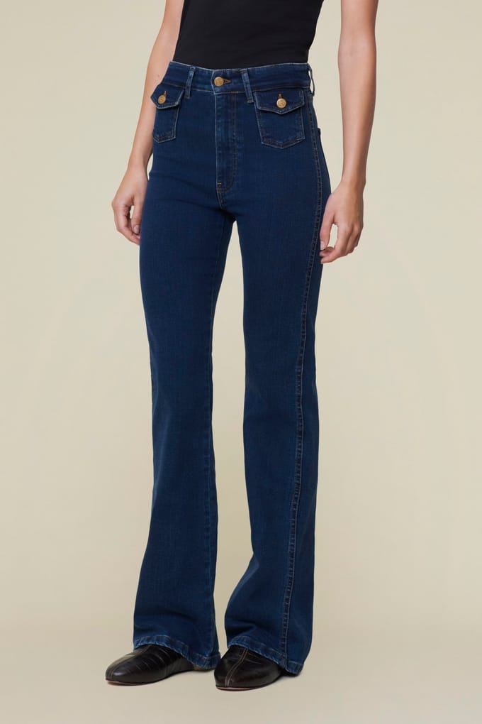 Lois Yoko High Stone Whiskers Taglia: W24L32 | Pantaloni larghi Outlet | Donna