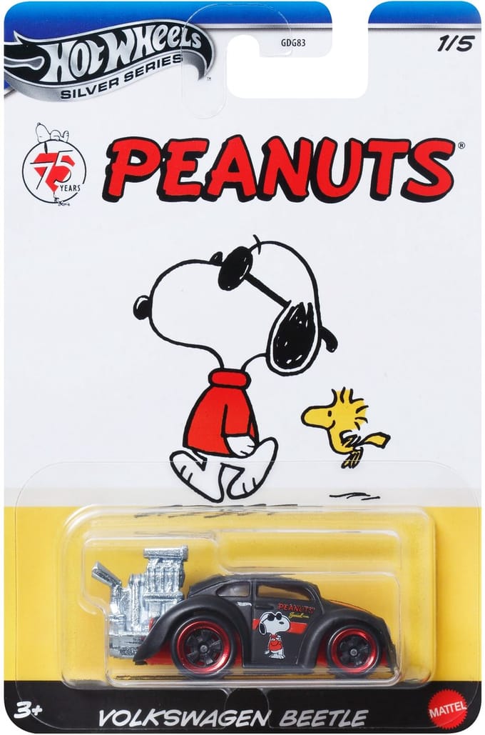 Hot Wheels Peanuts Volkswagen Beetle JCB81