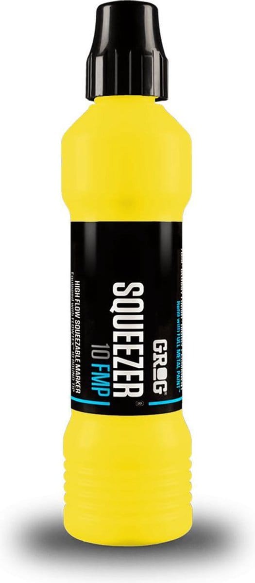 Verfstift Grog Squeezer FMP 10 mm - Flash Yellow