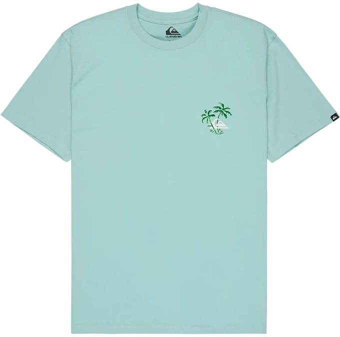 Quiksilver Evo Learning From Nature T-shirt Met Korte Mouwen Groen S Man