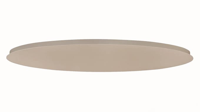 Highlight - Plafondplaat ovaal 140 x 50 cm zonder gaten beige