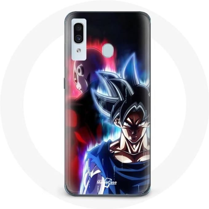 Coque pour Samsung Galaxy A20 Anime Dragon Ball Goku et Jiren
