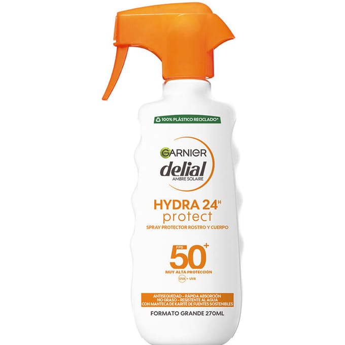 Hydra 24 Protect Gezicht en Lichaam Beschermende Spray Spf50+ 270 ml