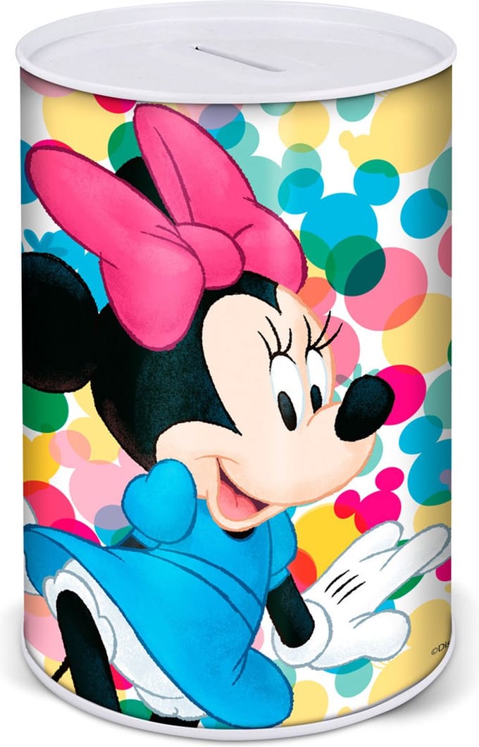 Minnie Mouse Metalen Spaarpot - Disney - 10 x 15 CM