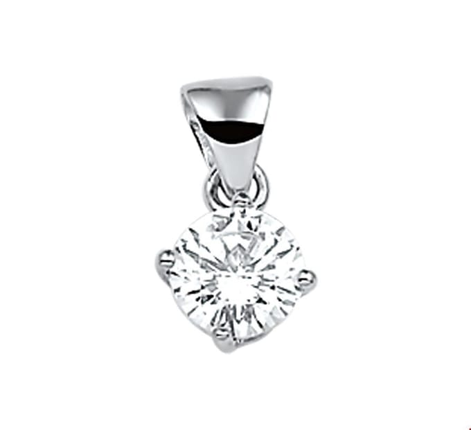 Hanger Zirkonia Zilver Gerhodineerd