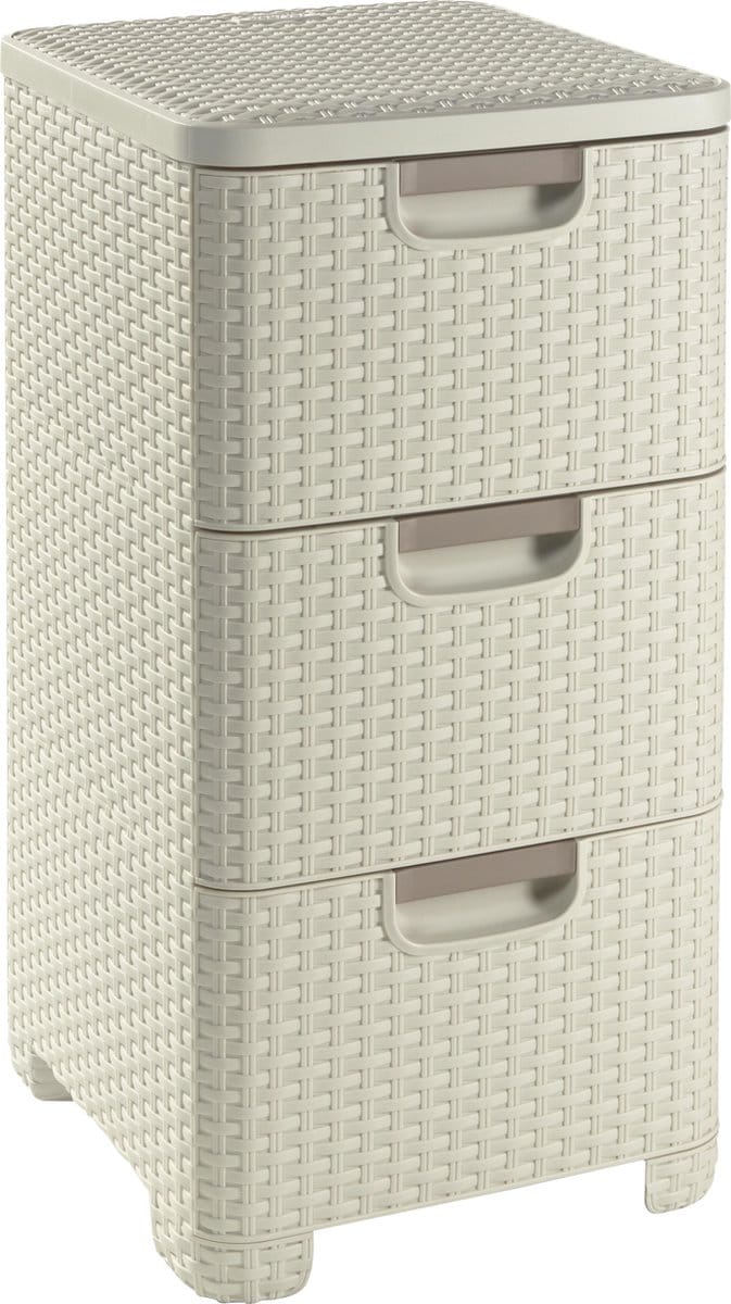 Curver Style Ladesysteem - 3x 14L - Vintage wit