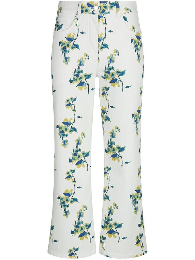 Jeans rechte pijpen Van Uta Raasch wit