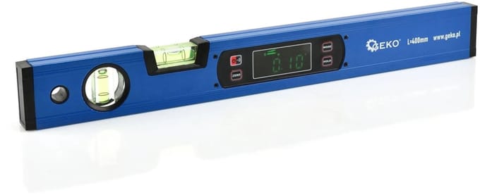 GEKO Digitale waterpas - Magnetisch - Aluminium - 40 cm - Verlicht display