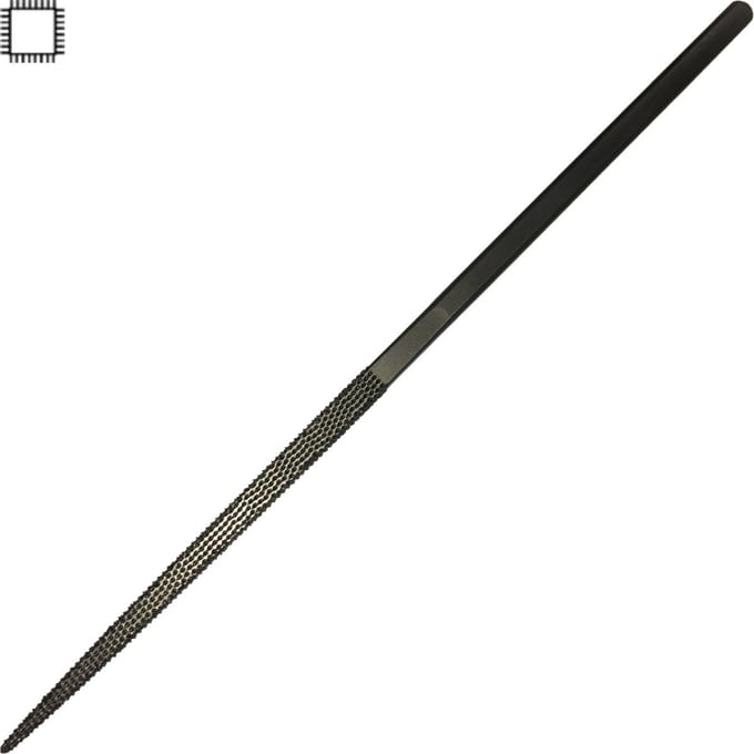 Corradi - Naaldrasp voor hout - Lengte 215 mm - Vierkant