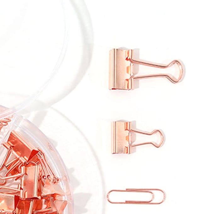 Paperclips Binderclips Assorti Multifunctionele Punaise Sets met Doos voor Kantoor School Document