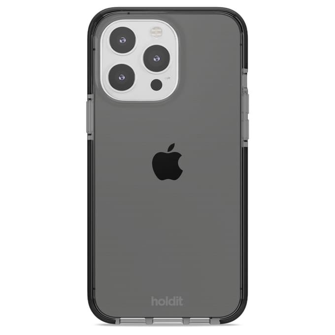Holdit Seethru Case geschikt voor Apple iPhone 15 Pro Max - Zwart