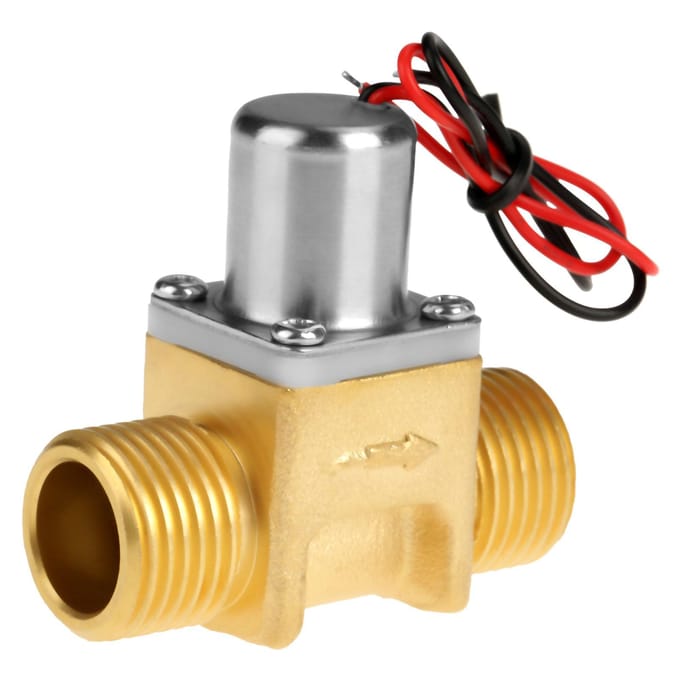 DC 4.5V 1 2 Waterstroom Puls Elektromagnetische Klep Messing Solenoïdeklep