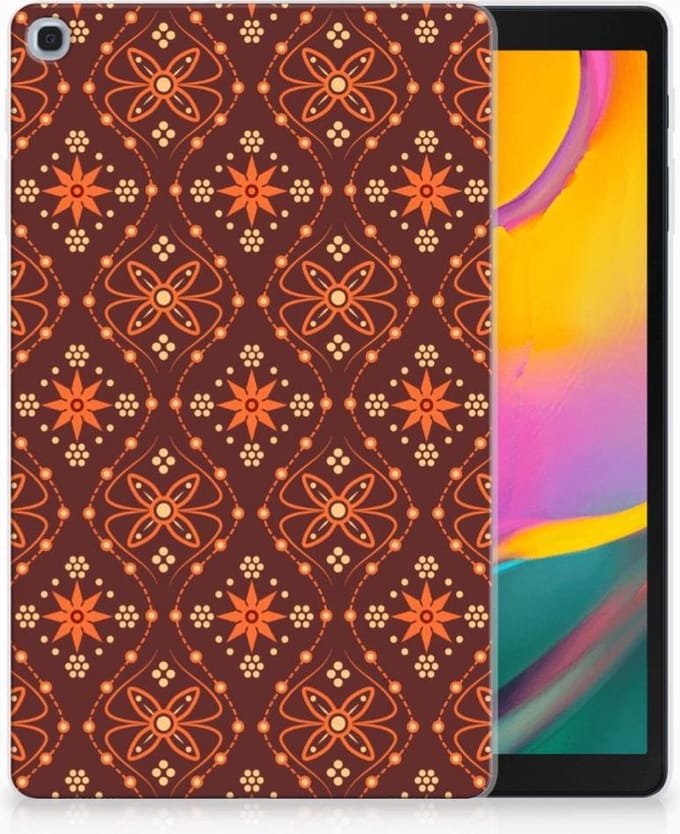 Samsung Galaxy Tab A 10.1 (2019) Hippe Hoes Batik Brown