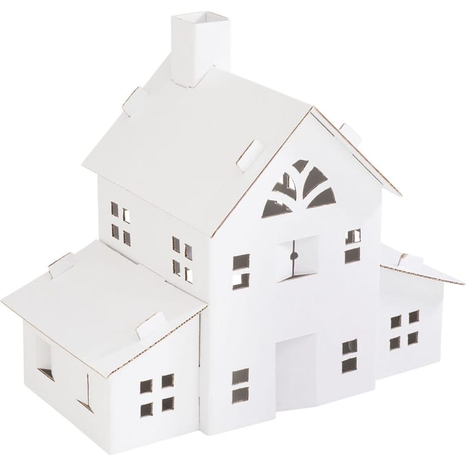 VBS Knutselset papieren huis "Landhuis"