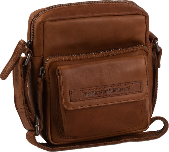 Chesterfield  Anna Wax Pull Up - Schoudertas - Cognac