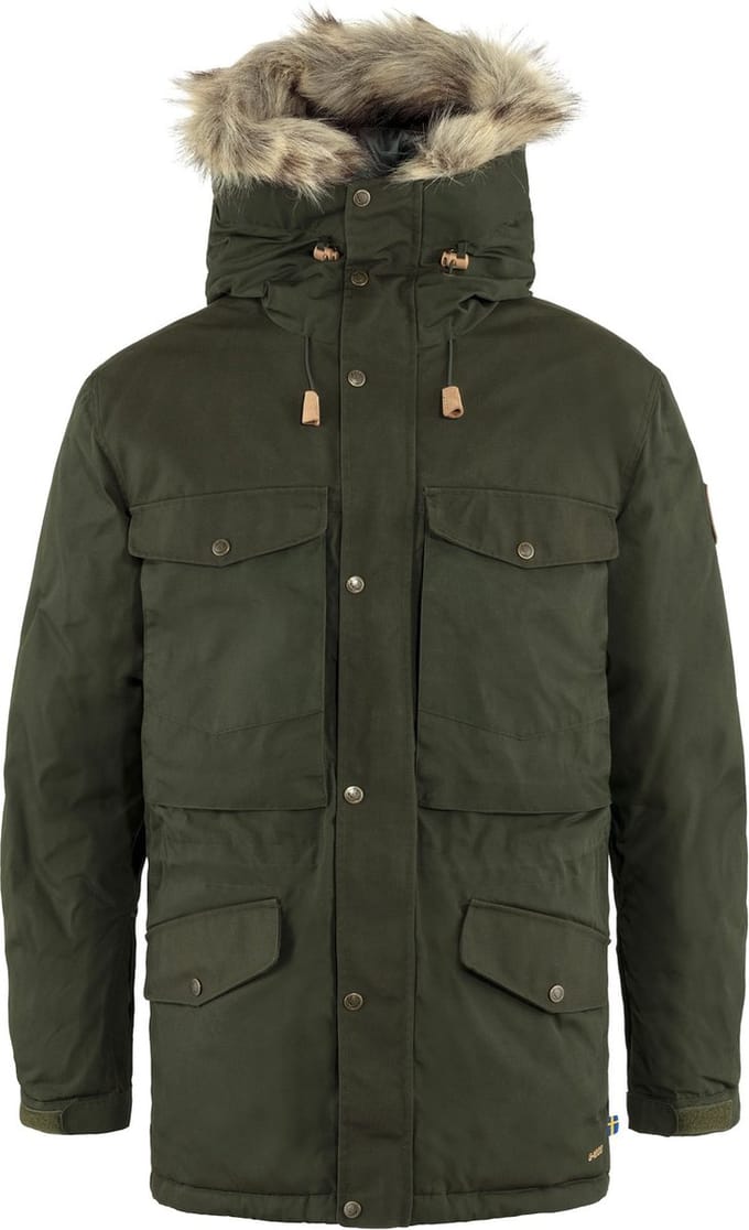 Fjällräven Singi Down Jacket - Parka - Heren Deep Forest L