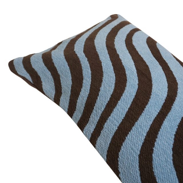 Home67 Kussen bruno blauw 40 x 60 cm