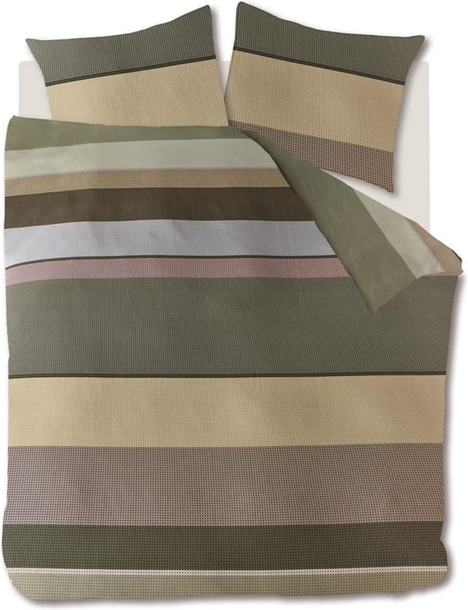 Kardol Sequins dekbedovertrek - Lits-Jumeaux - 240x200/220 - Groen