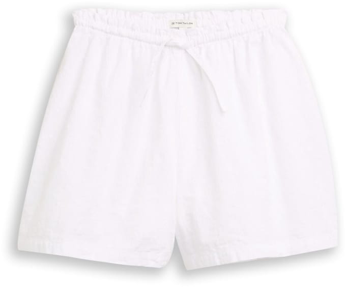 Tom Tailor - Short met broderie - Maat 140 - White