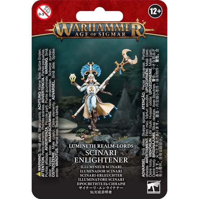 Figurine Games Workshop Warhammer AoS - Lumineth Realm-lords Illumineur Scinari