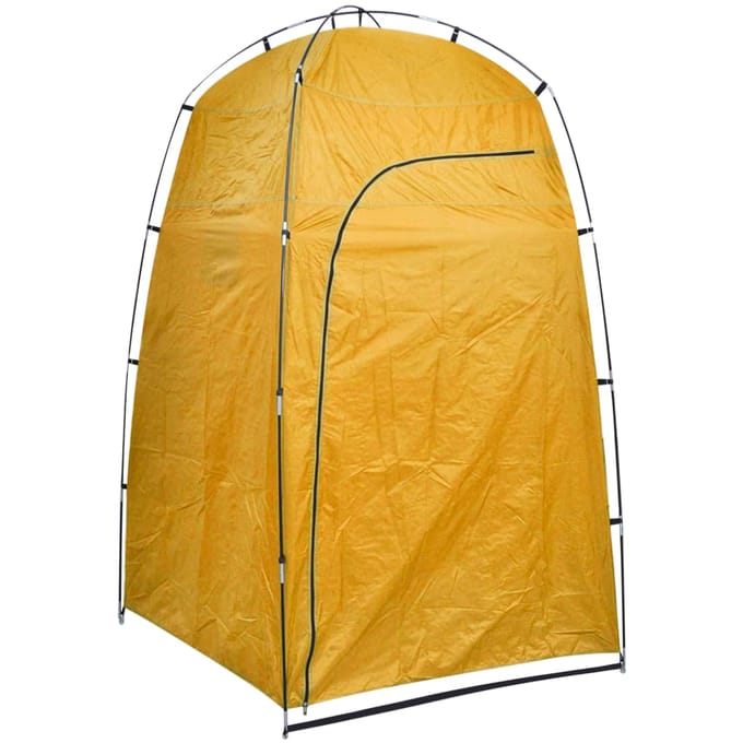 vidaXL - Douche-/wc-/omkleedtent - geel
