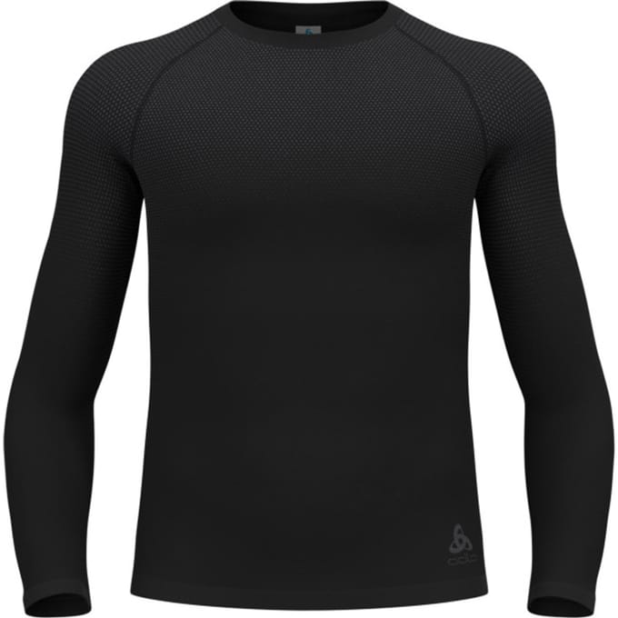 Odlo Performance Light Lange Mouwen Thermoshirt Heren - Zwart - Maat S