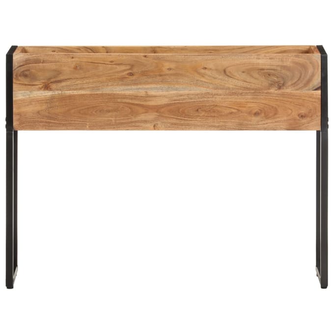 vidaXL - Plantenbak - 90x20x68 - cm - massief - acaciahout
