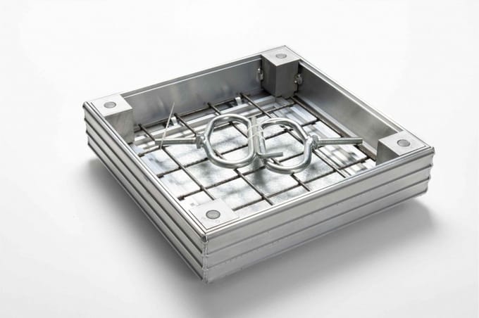 Rosco Betegelingsdeksel BAS - Carodex Vloerluik - 700 x 700 x 75 mm