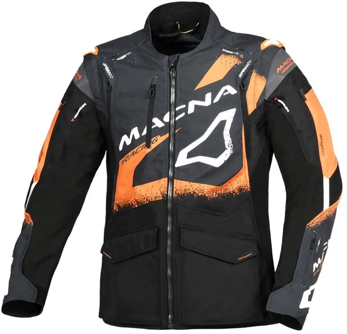 Macna Landmark MX Jas Grijs Oranje - Jas