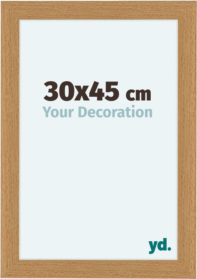 Your Decoration - Fotolijst 30x45 cm - MDF - Beuken - Como