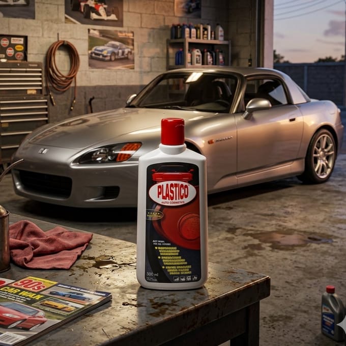 Plastico poetsmiddel 500 ml - reinigen en beschermen van lakken - auto