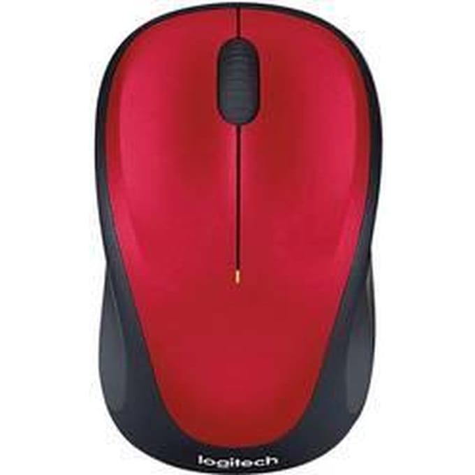 Logitech M235 Muis Radiografisch Optisch Rood/zwart 3 Toetsen 1000 dpi