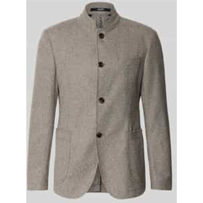 regular fit colbert met opstaande kraag model 'Hiro'
