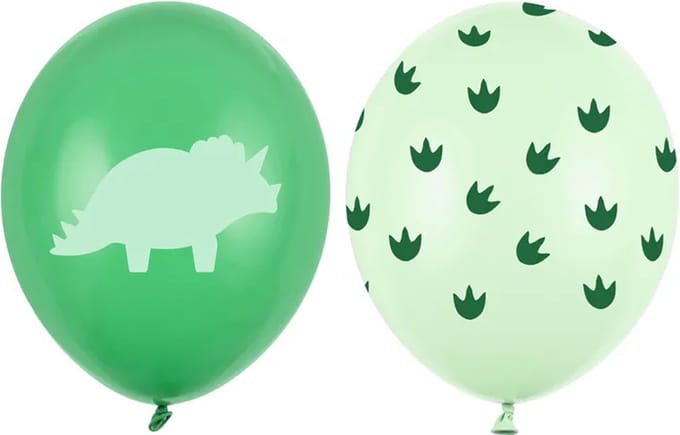 Partydeco - Dino ballonnen - 30 cm (50 stuks)