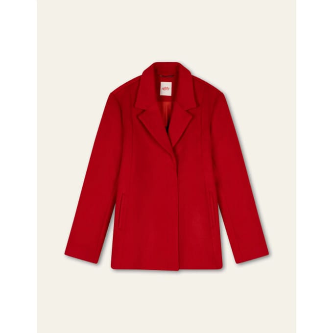 Oilily Cornelia Wollen Jas- maat36 True Rood