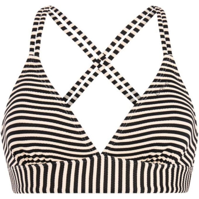 Protest MIXSuperol - Triangel bikini top Dames - Koordsluiting - Uitneembare vulling - Normale pasvorm - Crème