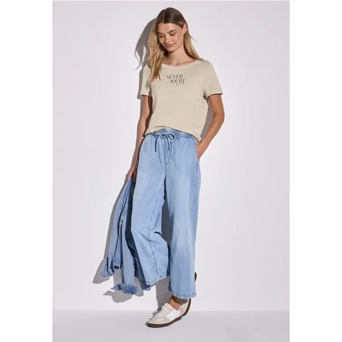 Shirt met print aan de voorkant