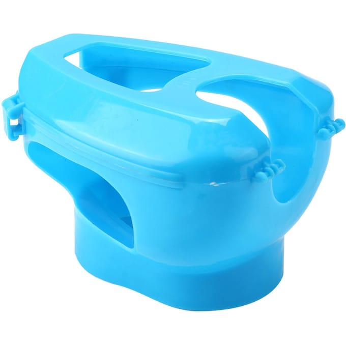 Plastic Duivenhouder voor Injectievoeding Vaste Montage Vogelbenodigdheid(blauw) blauw