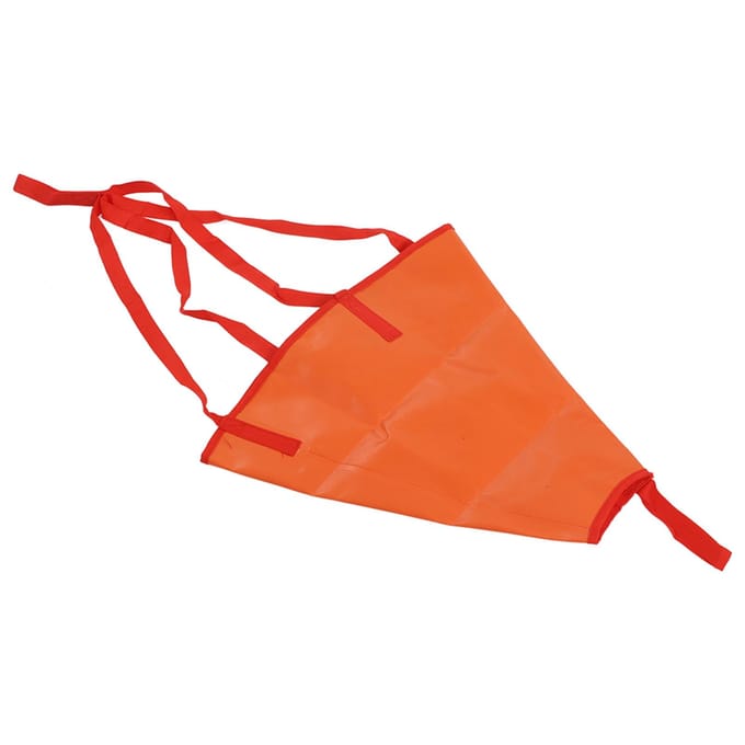 Oranje Drijfsok Zeeanker Drogue Boei Eenvoudige Bediening Compact Ontwerp Kajak Accessoires voor red