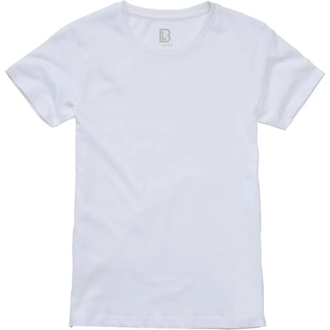 Brandit - Basic Dames Tshirt - XXL - Wit