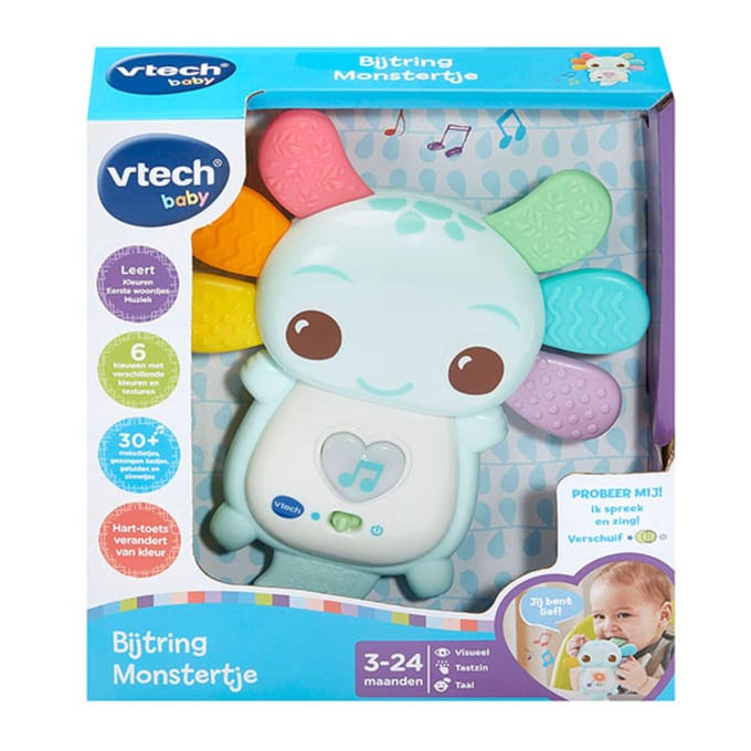 Vtech Bijtring Monstertje Interactief speelgoed Grijp- en bijtspeelgoed