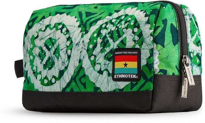 Ethnotek Padu Dopp Kit - Toilettas & Organizer - Handgemaakt - Waterafstotend - Duurzaam
