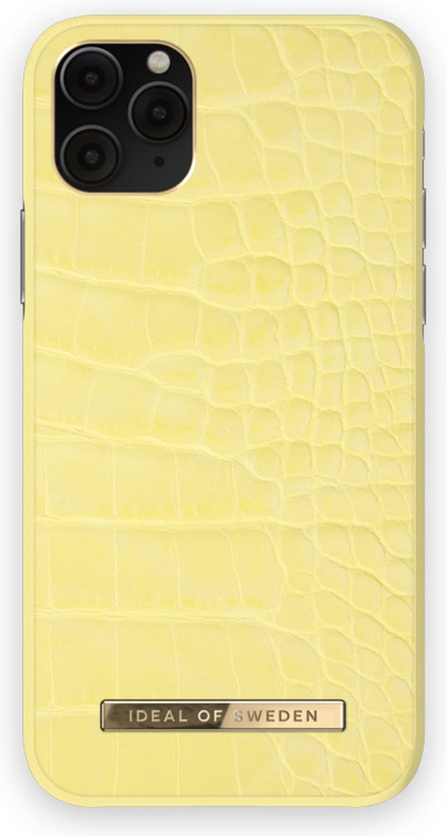 iDeal of Sweden Atelier Case Introductory voor iPhone 11 Pro/XS/X Lemon Croco