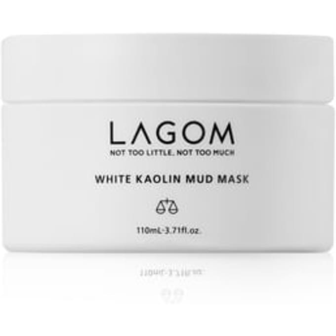 LAGOM - White Kaolin Mud Mask - Gezichtsmasker