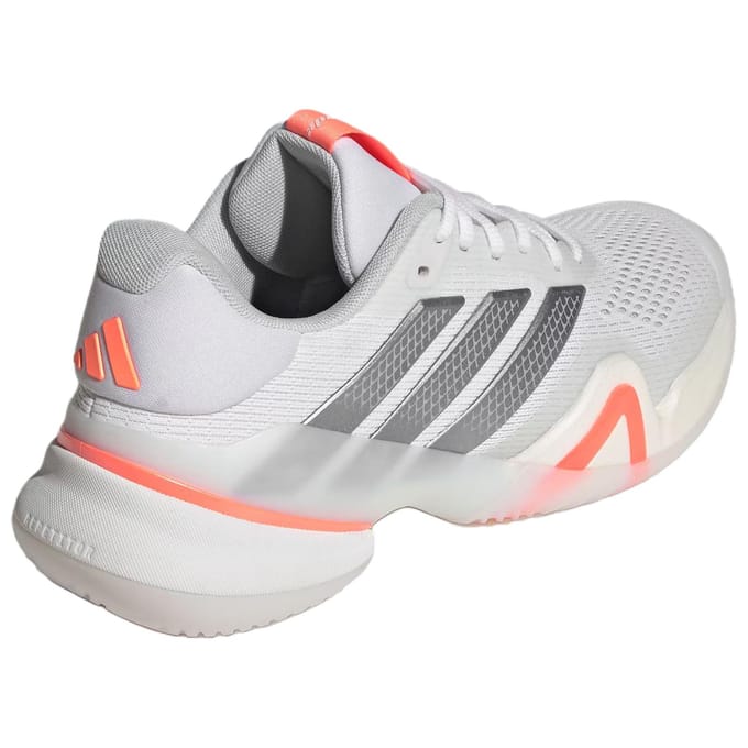 Adidas Barricade 14 Woman White/Beam Orange, 37 1/3