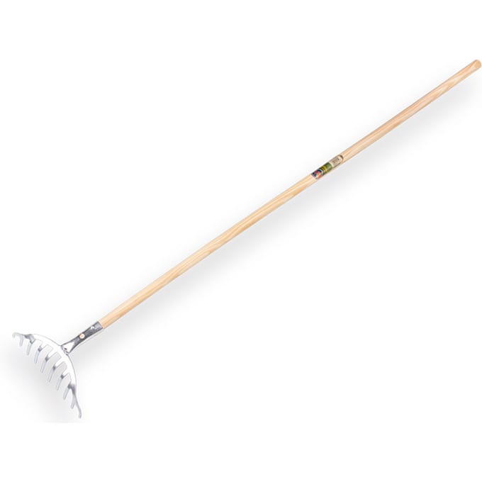 Rozenhark 25 cm | verzinkt | met steel